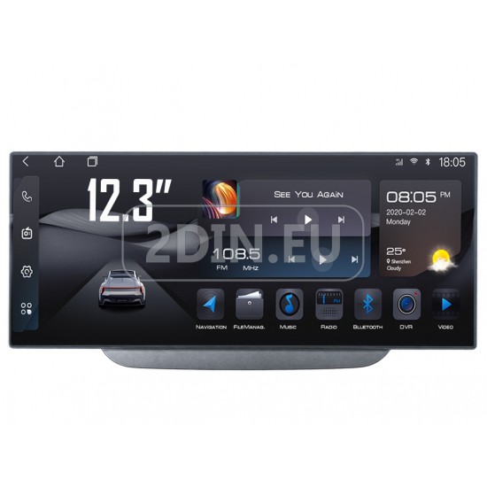 MITSUBISHI LANCER 8 - 12.3" МУЛТИМЕДИЯ / Навигация android 16